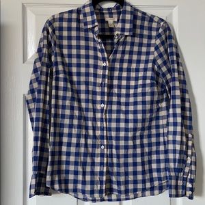 J.Crew women’s plaid top